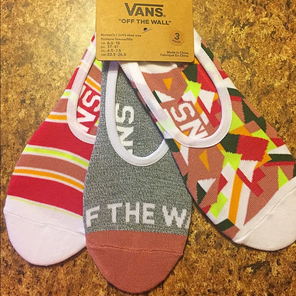 Vans 3 Pack Of Womens Socks NWT - Picture 3 of 4